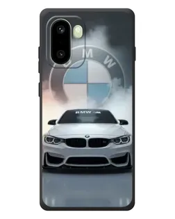 Чехол для OnePlus 15R с картинкой «BMW в белом дыму»