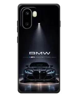 Чехол для OnePlus 15R с картинкой «BMW сквозь ночной город»