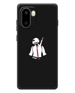 Чехол для OnePlus 15R с картинкой «PUBG — силуэт воина»