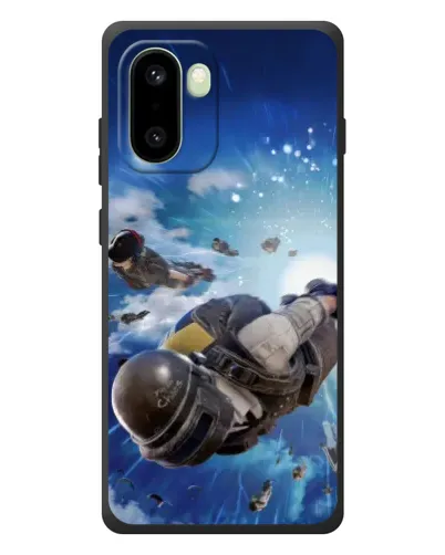 Чехол для OnePlus 15R с картинкой «Десант PUBG — прыжок» Чехол для OnePlus 15R с картинкой «Десант PUBG — прыжок»