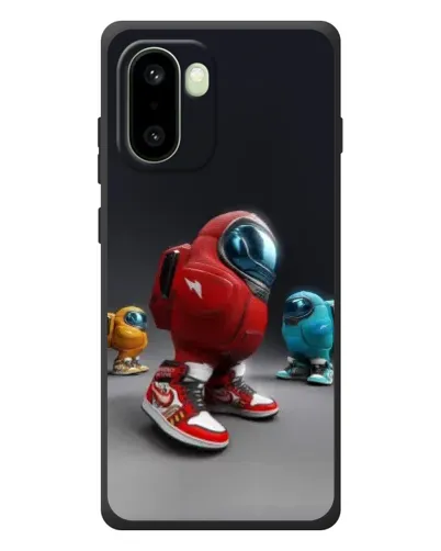 Чехол для OnePlus 15R с картинкой «Among Us — 3D стиль» Чехол для OnePlus 15R с картинкой «Among Us — 3D стиль»