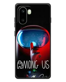 Чехол для OnePlus 15R с картинкой «Красный импостер — макро»