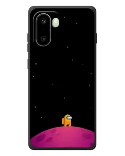 Чехол для OnePlus 15R с картинкой «Одинокий герой на планете»