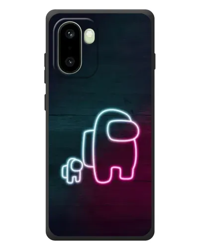 Чехол для OnePlus 15R с картинкой «Among Us неон-арт» Чехол для OnePlus 15R с картинкой «Among Us неон-арт»