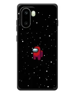 Чехол для OnePlus 15R с картинкой «Красный Among Us»