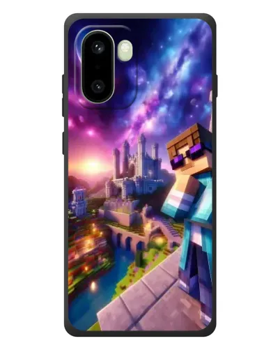 Чехол для OnePlus 15R с картинкой «Стив и космос»
