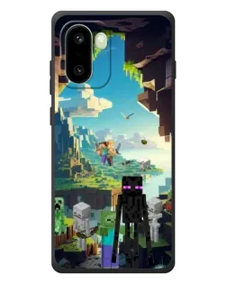 Чехол для OnePlus 15R с картинкой «Эндермен в лесу»