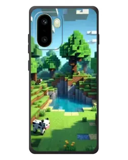 Чехол для OnePlus 15R с картинкой «Minecraft летний день»