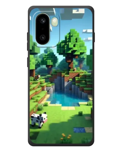 Чехол для OnePlus 15R с картинкой «Minecraft летний день»