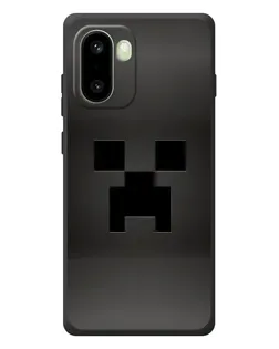 Чехол для OnePlus 15R с картинкой «Черный крипер градиент»