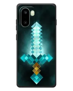 Чехол для OnePlus 15R с картинкой «Алмазный меч неон»