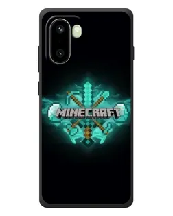 Чехол для OnePlus 15R с картинкой «Minecraft Diamond лого»