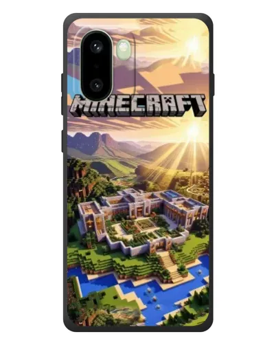 Чехол для OnePlus 15R с картинкой «Minecraft панорама»