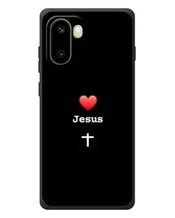 Чохол для OnePlus 15R з картинкою «Серце - Jesus»
