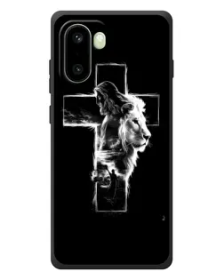Чехол для OnePlus 15R с картинкой «Сияющий крест Jesus»
