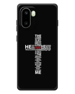 Чехол для OnePlus 15R с картинкой «Текстовый крест»