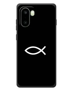 Чехол для OnePlus 15R с картинкой «Символ рыбы Jesus»