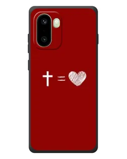 Чехол для OnePlus 15R с картинкой «Уравнение любви»