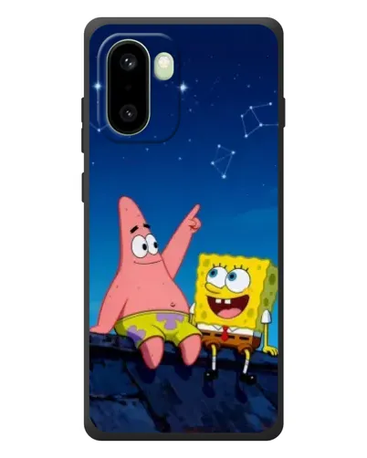 Чохол для OnePlus 15R з картинкою «Губка Боб та Патрік вночі» Чохол для OnePlus 15R з картинкою «Губка Боб та Патрік вночі»