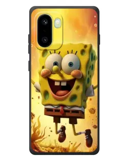Чохол для OnePlus 15R з картинкою «Губка Боб стрибає»