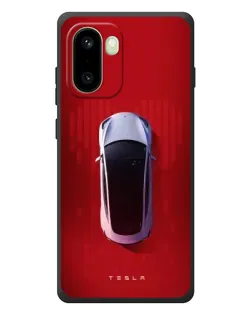 Чехол для OnePlus 15R с картинкой «Tesla Top View» Чехол для OnePlus 15R с картинкой «Tesla Top View»