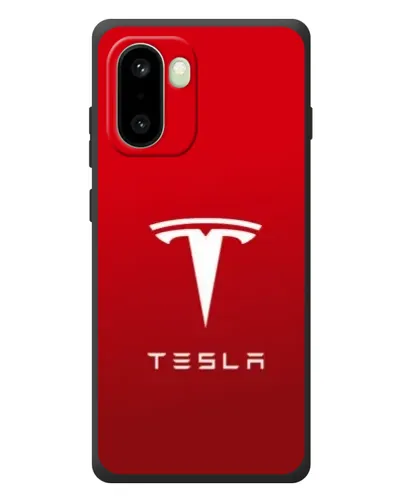 Чехол для OnePlus 15R с картинкой «Tesla Red Classic»