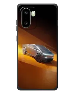 Чехол для OnePlus 15R с картинкой «Cybertruck в пустыне»