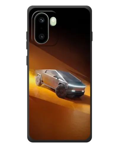 Чехол для OnePlus 15R с картинкой «Cybertruck в пустыне»