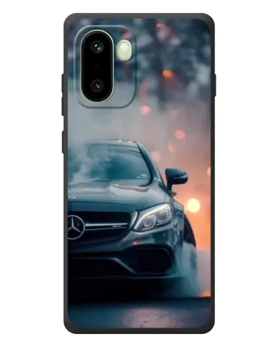 Чехол для OnePlus 15R с картинкой «Mercedes — ночной город»
