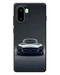 Чехол для OnePlus 15R с картинкой «Mercedes на черном»