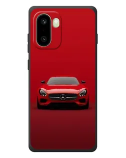 Чехол для OnePlus 15R с картинкой «Красный Mercedes AMG»