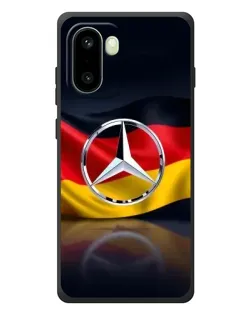 Чехол для OnePlus 15R с картинкой «Mercedes — флаг Германии»