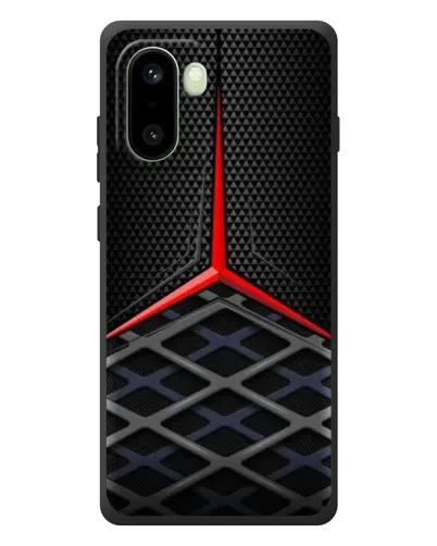Чехол для OnePlus 15R с картинкой «Mercedes Carbon Grid»