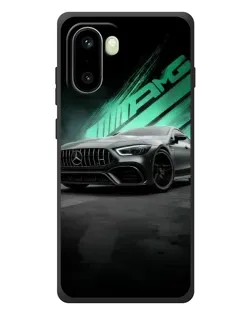 Чехол для OnePlus 15R с картинкой «Темный Mercedes AMG»