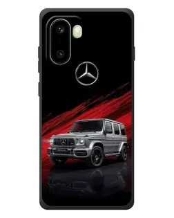 Чехол для OnePlus 15R с картинкой «Mercedes G-Class красный»