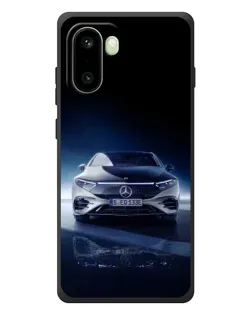 Чехол для OnePlus 15R с картинкой «Ночной Mercedes EQ»