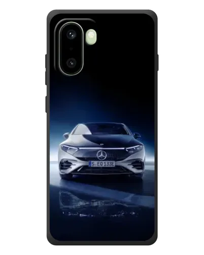 Чехол для OnePlus 15R с картинкой «Ночной Mercedes EQ»