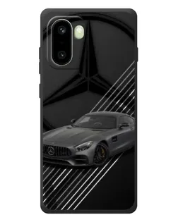 Чехол для OnePlus 15R с картинкой «Mercedes AMG — графика»