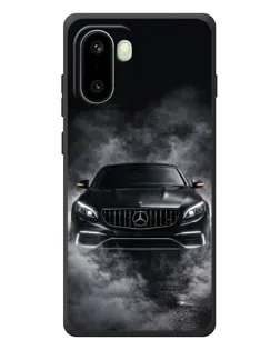 Чехол для OnePlus 15R с картинкой «Mercedes в дыму»