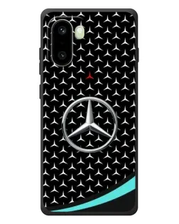 Чехол для OnePlus 15R с картинкой «Mercedes — бирюзовый акцент»