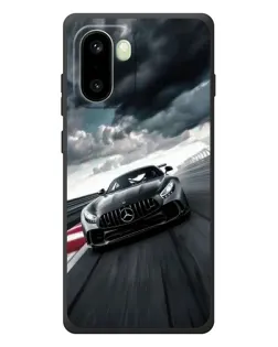 Чехол для OnePlus 15R с картинкой «Гоночный Mercedes AMG»