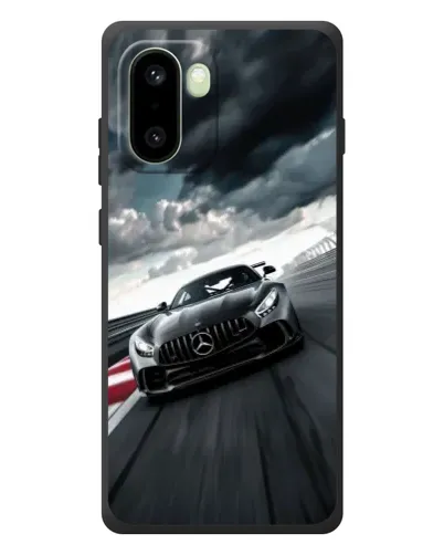 Чехол для OnePlus 15R с картинкой «Гоночный Mercedes AMG»