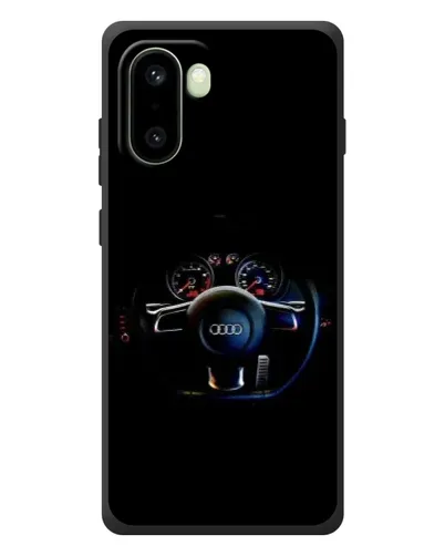 Чохол для OnePlus 15R з картинкою «Салон Audi — кермо»