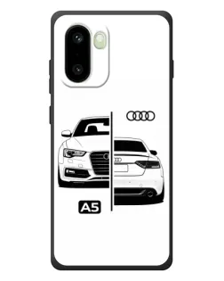 Чохол для OnePlus 15R з картинкою «Audi — контрастний дизайн»