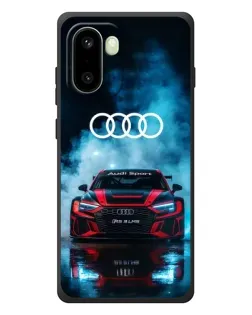 Чохол для OnePlus 15R з картинкою «Audi Sport — неон»