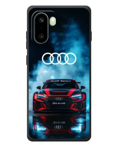 Чохол для OnePlus 15R з картинкою «Audi Sport — неон»