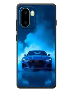 Чохол для OnePlus 15R з картинкою «Audi — блакитна енергія»