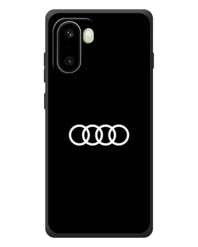 Чохол для OnePlus 15R з картинкою «Audi White Logo»