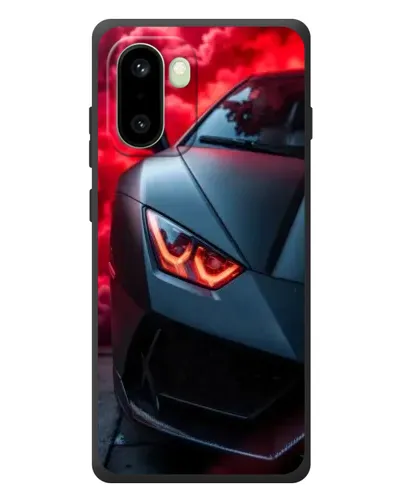 Чехол для OnePlus 15R с картинкой «Lamborghini красное сияние»