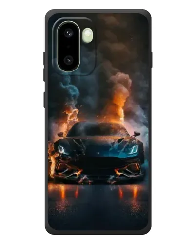 Чехол для OnePlus 15R с картинкой «Lamborghini дымная эстетика»